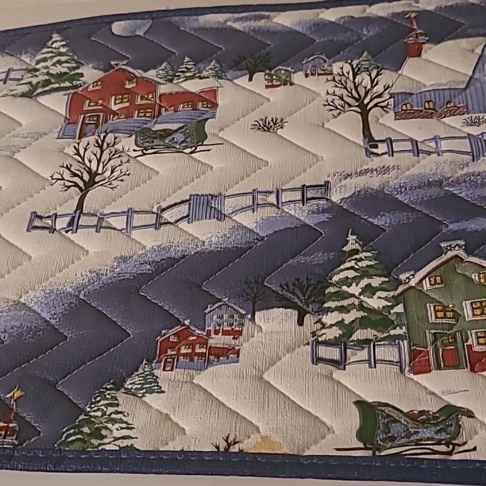 Winter Quilted Placements - Picture 3 of 8